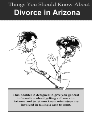 Arizona Divorce Forms PDF