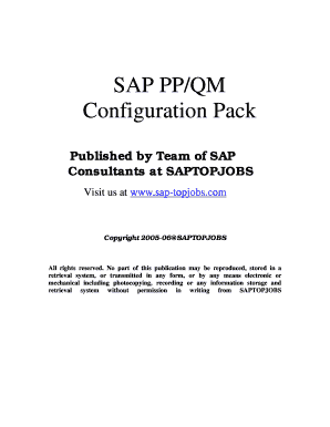 Sap Pp Configuration Step by Step PDF  Form