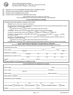 Nc Real Estate Forms Fillable