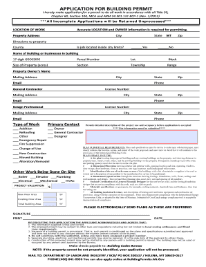 Montana 17 Digit Geocode Form