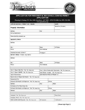 Swppp Form Jonesboro Ar