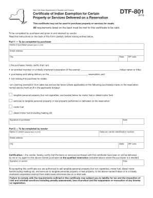 Dtf 801 Form