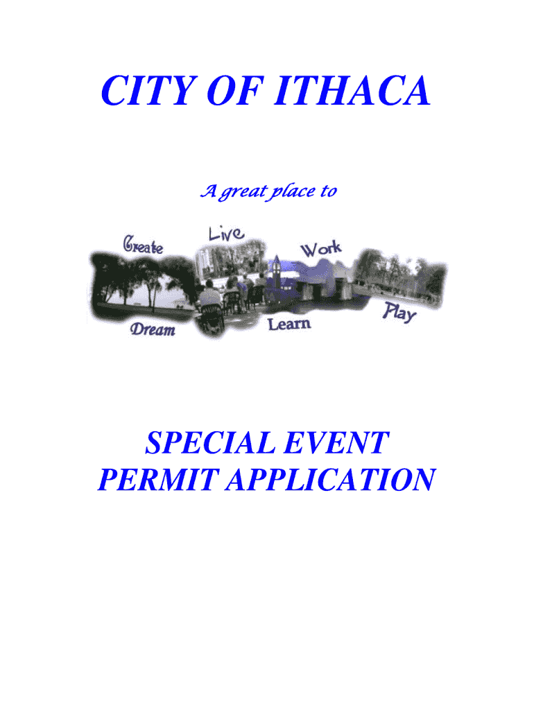 Nyc Special Events Permit Application Form