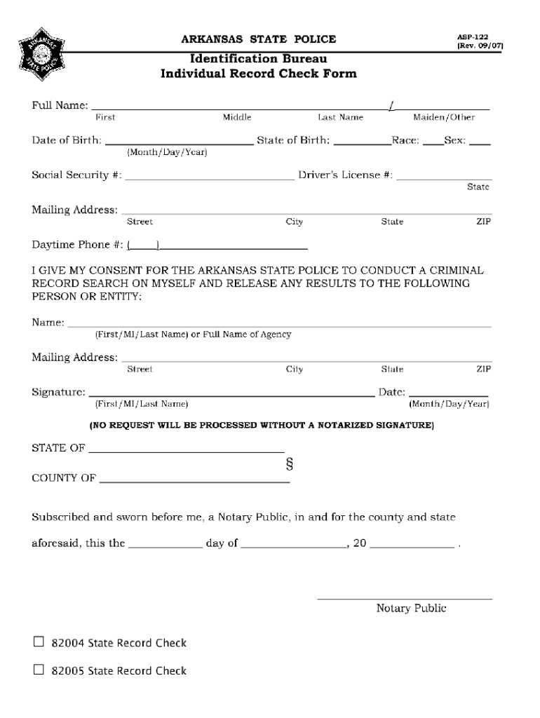 Asp 122 Form - Fill Out and Sign Printable PDF Template | signNow