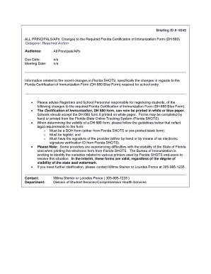 Blank Dh 680 Form