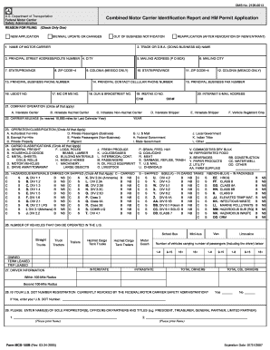 Mcs 150 Form