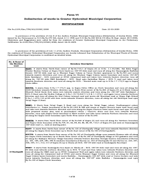 Ghmc Delimitation  Form