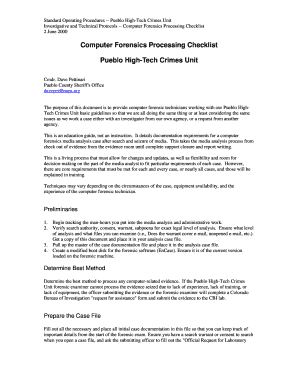 Digital Forensics Processing and Procedures PDF  Form