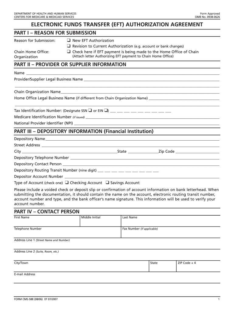  Cms 588 Form 2020