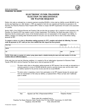 Ftb Form 3816