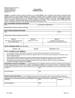 Ct Au 960 Form