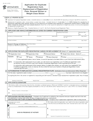  Printable Mv 1 Form Pennsylvania 2009