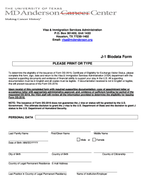 Cancer Certificate  Form