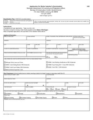 Csd 1 Boiler Inspection Form