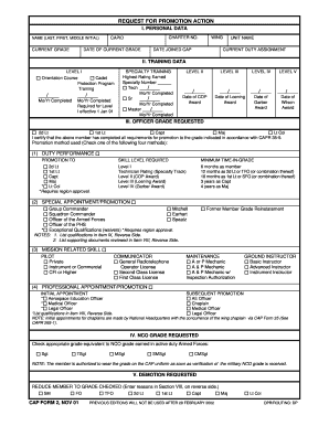 Cap Form 2