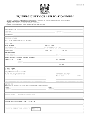 Medical Report Form Fiji