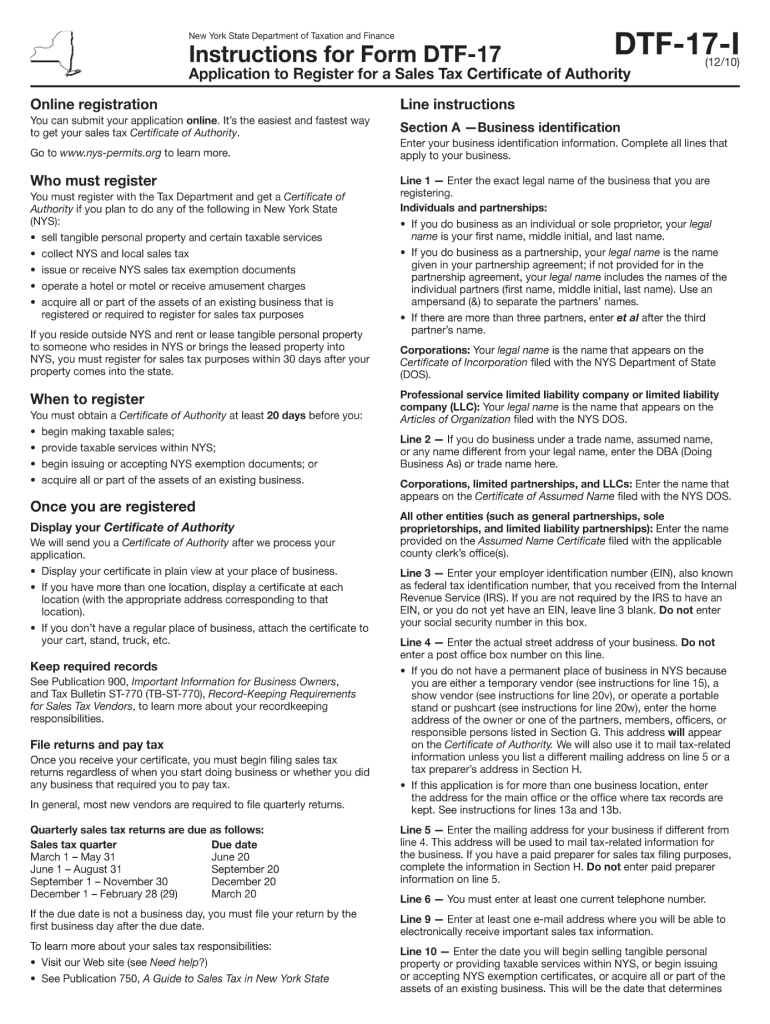  Dtf 17 1210 Form 2018