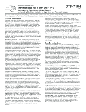 Nys Dtf 716 Paper Application  Form