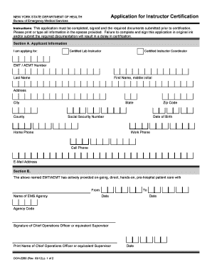 Nys Doh Cli Forms 2423