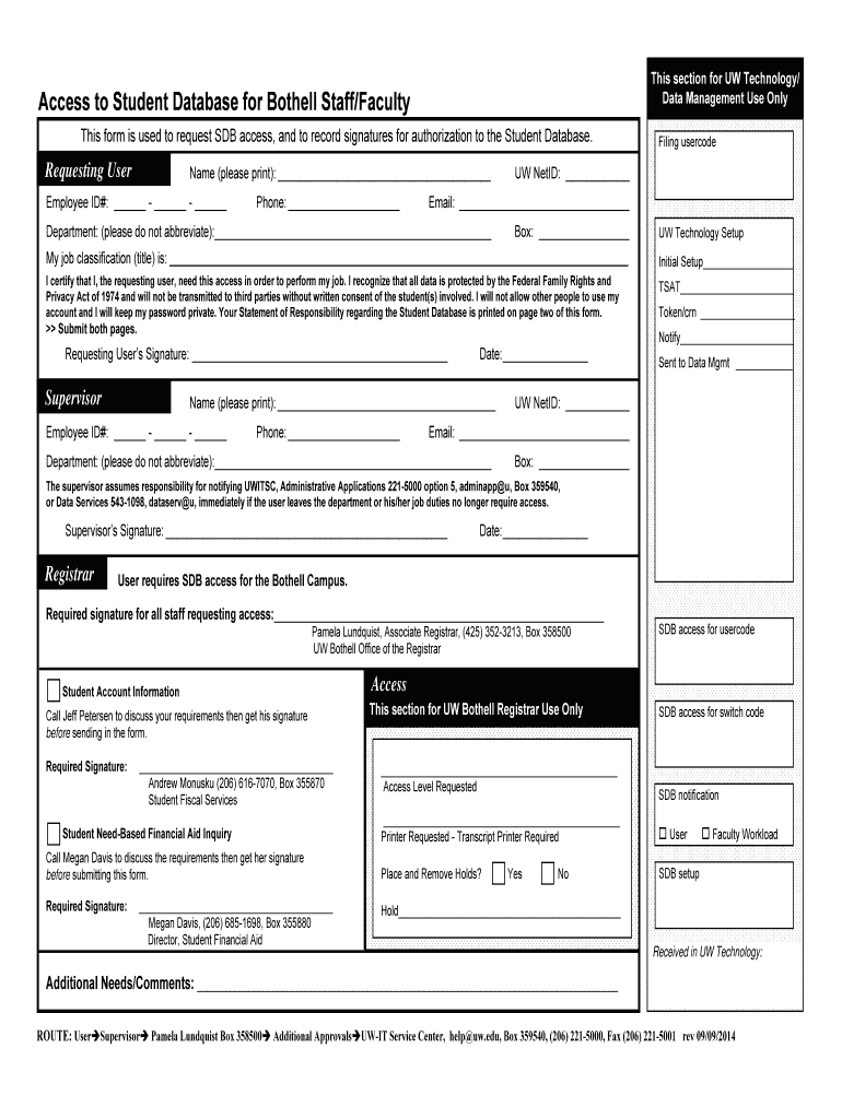 REQUIRED IMMUNIZATIONS for UNIVERISTY of WASHINGTON HEALTH SCIENCE PROGRAMS Form