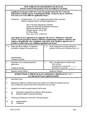 Nycdoh Ram License Application Form
