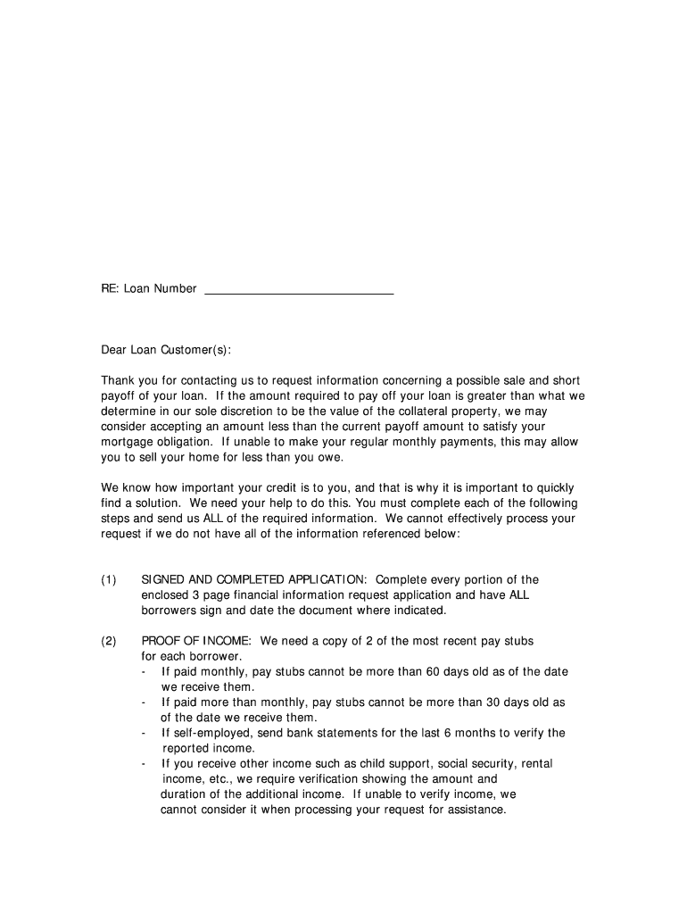 FINANCIAL INFORMATION REQUEST APPLICATION