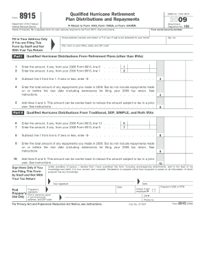 Form 8915 Irs