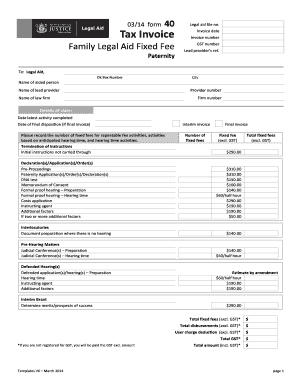 Application for Summary Criminal Legal Aid  Form