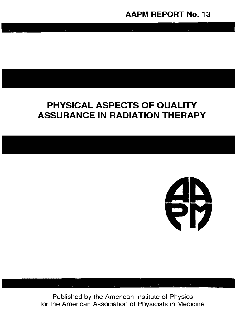 PHYSICAL ASPECTS of QUALITY  Form