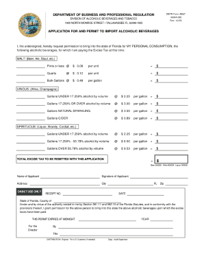 Florida Form 4000a 035