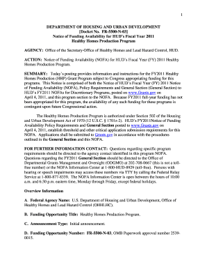 1 DEPARTMENT of HOUSING and URBAN DEVELOPMENT Docket No Archives Hud  Form