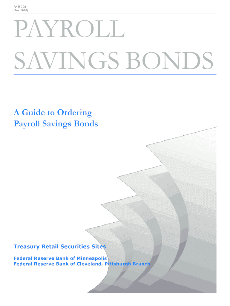 A Guide to Ordering Payroll Savings Bonds Treasury Direct  Form