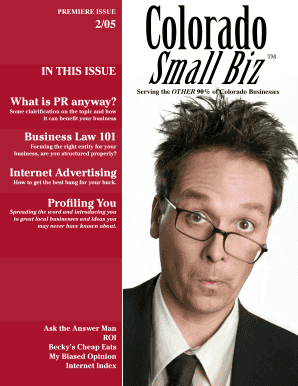 205 in THIS ISSUE What is PR Anyway? Business Law Alkemedia  Form