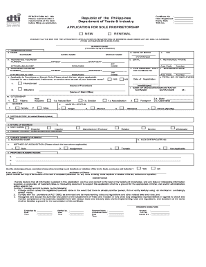 Dti Online Registration Form