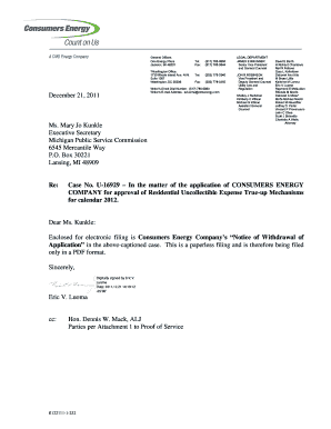 December 21, Ms Mary Jo Kunkle Executive Secretary  Form