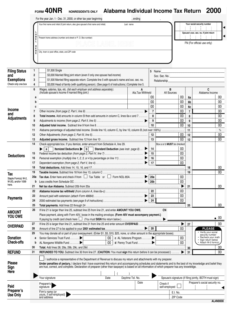 Get and Sign Printable Form 40nr 2019-2022