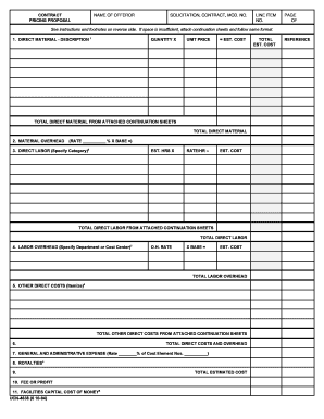 CONTRACT NAME of OFFEROR SOLICITATION, CONTRACT  Form