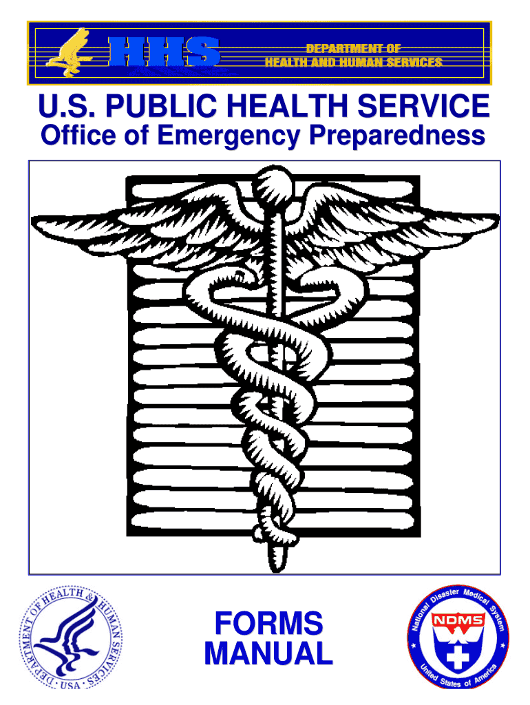 FORMS MANUAL U S PUBLIC HEALTH SERVICE