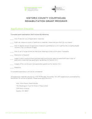 Courthouse Grant Application Procedures 1 3  Form
