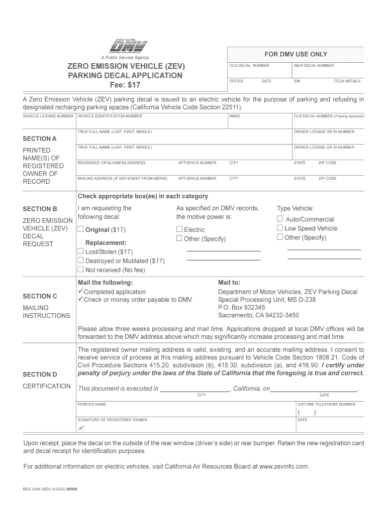 DMV Application Form PDF San Jose Sanjose