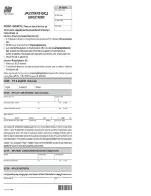 Permitol  Form