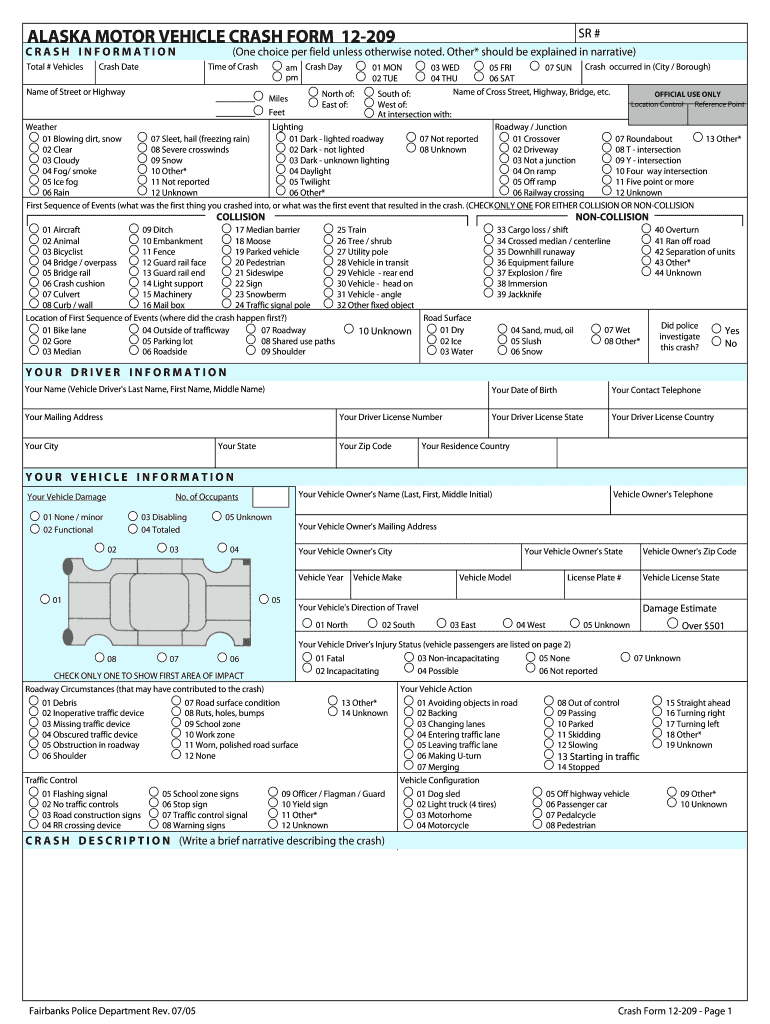 Alaska RMV Forms