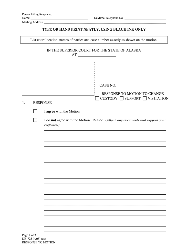 Get and Sign Dr 725 2005-2022 Form
