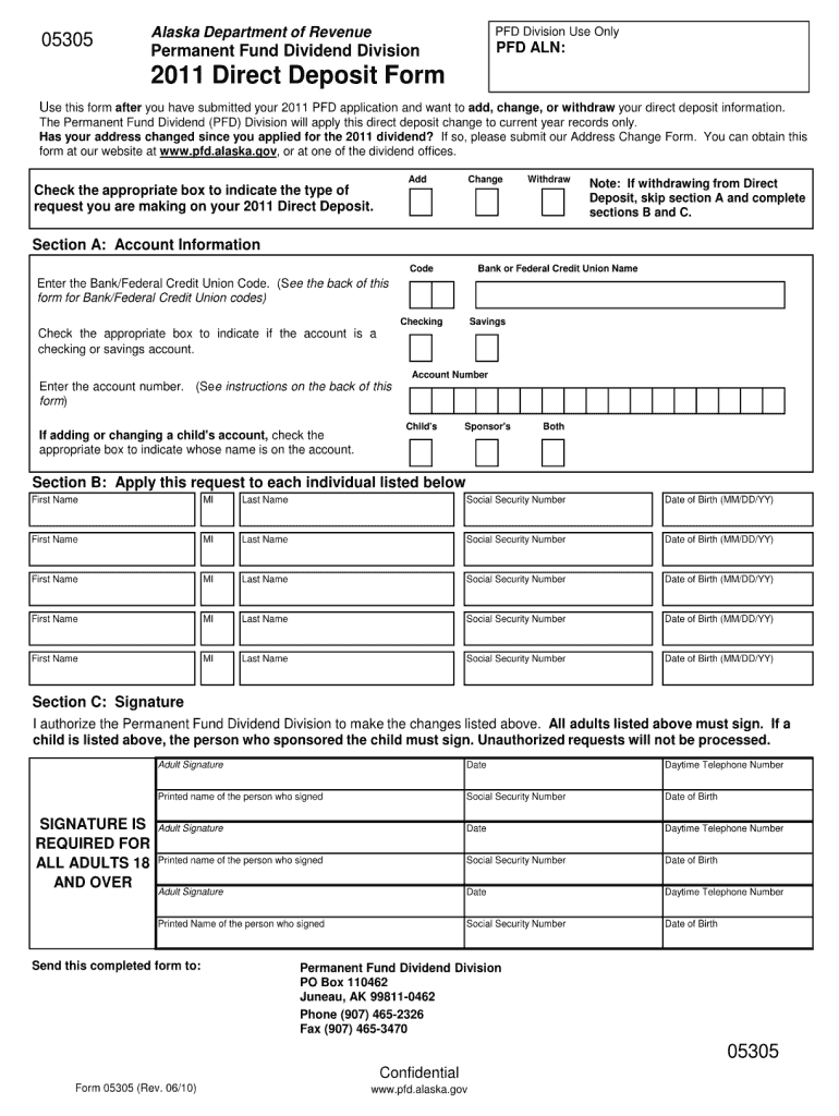  Pfd Application 2011