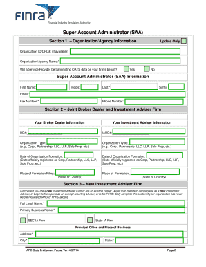State Entitlement Packet IARD  Form