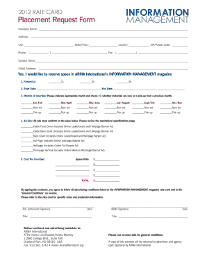 98% 94% 73% ARMA International Content Arma  Form