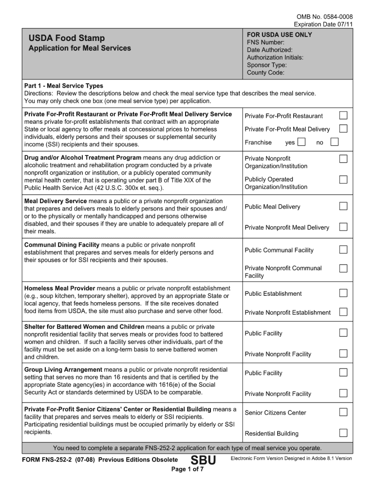 Form Fns 252 to Print