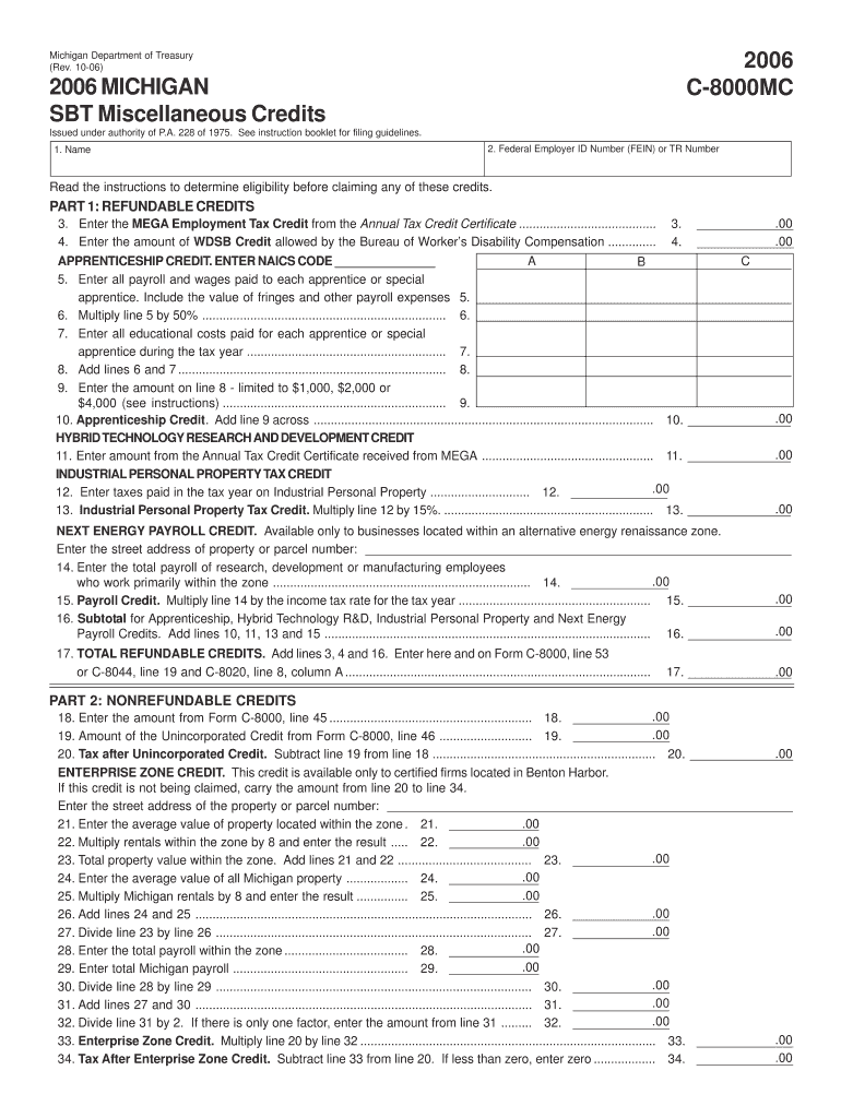 Read the Instructions to Determine Eligibility Before Claiming Any of These Credits  Form