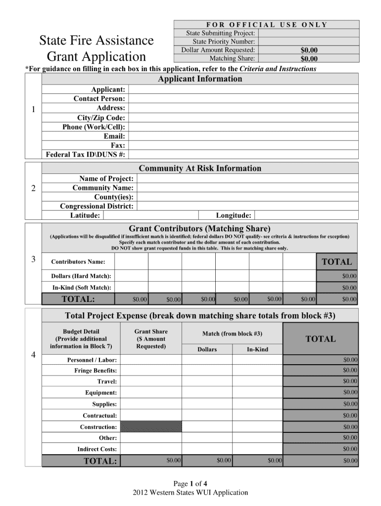 Wsfm Western States Form