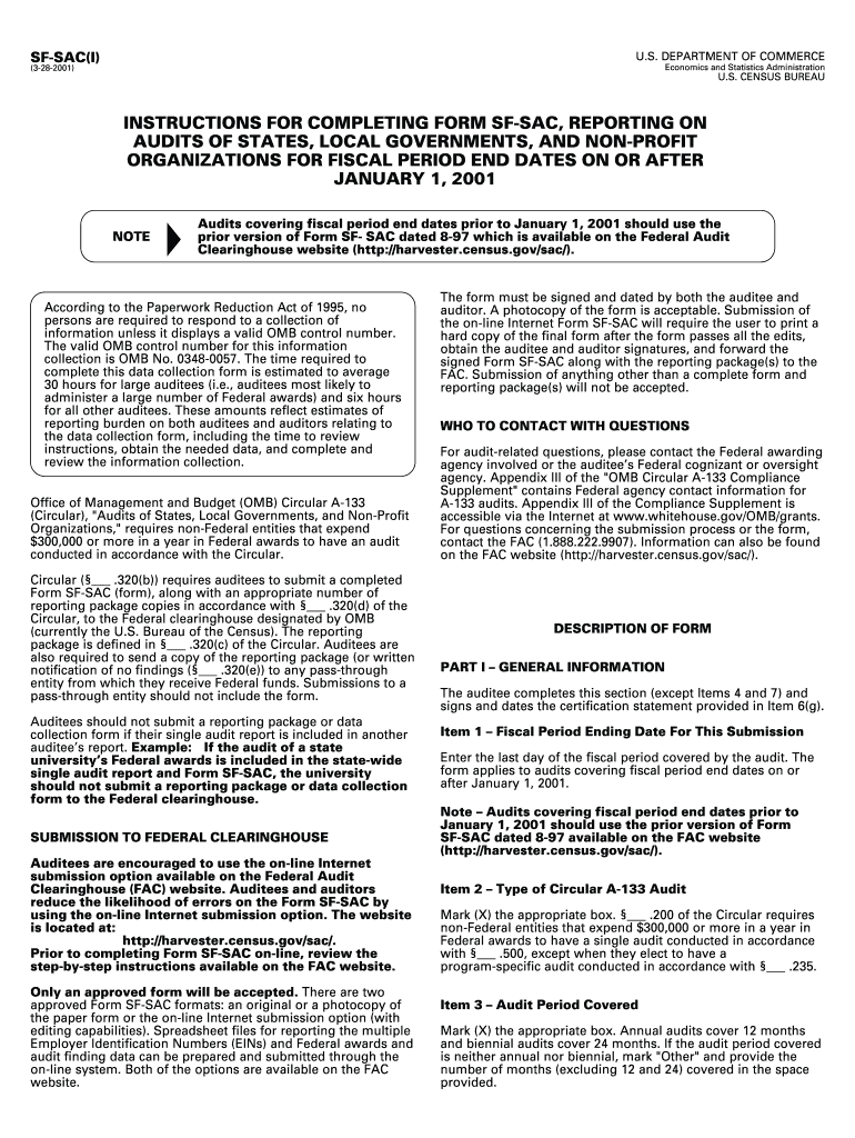 Sf Sac Form